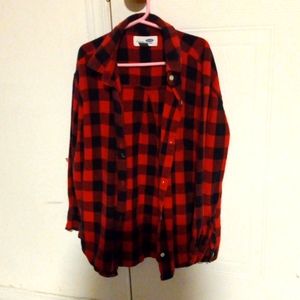 Children's red flannel